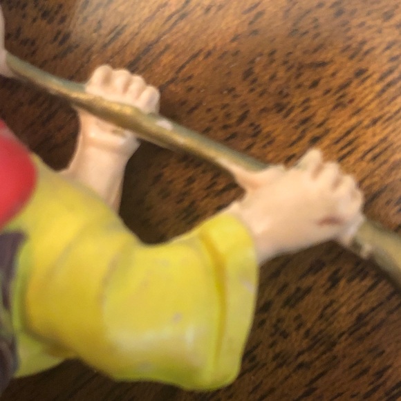 Vintage Italian Nativity Figure Plastic Replacement Shephard Boy Playing Horn - Picture 12 of 16